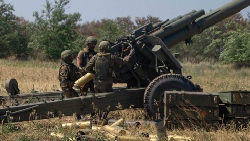 RAD TEŠKE ARTILJERIJE DNR: Kako 152 mm topovi melju ukrajinsku odbranu kod Avdejevke