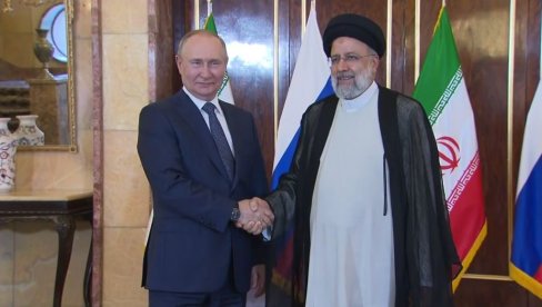 VELIKI PROJEKAT RUSIJE I IRANA: Putin sa Raisijem preko video-veze prisustvuje potpisivanju sporazuma o izgradnji pruge Rašt-Astara