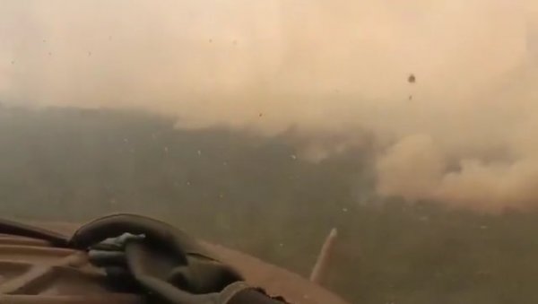 ГОРИ КРАС: Војска објавила снимак из ваздуха (ВИДЕО)