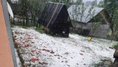 GRAD VELIČINE JAJETA TUKAO VIŠE OD POLA SATA: Nezapamćeno nevreme u prijepoljskom kraju - iza njega ostala pustoš (FOTO)