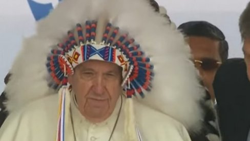 VIDITE SNIMAK GOVORA SA TITLOM Papa se izvinio Indijancima: Oprostite za hrišćanske zločine