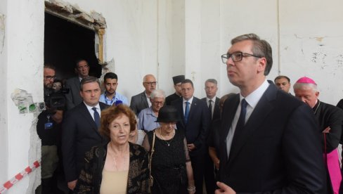 VRAĆAMO DUG PREMA PRECIMA: Vučić se oglasio na Instagramu posle obilaska Starog sajmišta (VIDEO)