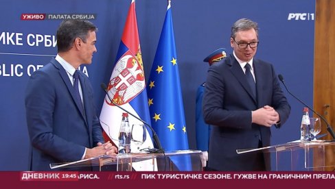 PEDRO SANČEZ U SRBIJI: Vučić o sastanku sa španskim premijerom - Veliko i istinsko prijateljstvo dve zemlje (VIDEO)