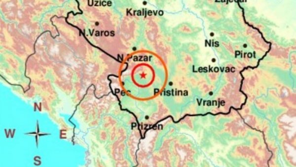 ОСЕТИО СЕ И НА КОСОВУ И МЕТОХИЈИ: Земљотрес погодио Северну Македонију