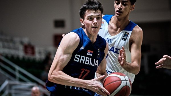 СРБИ ДРЖЕ ЧАСОВЕ! Грци се таман понадали, а онда је уследио поздрав из земље кошарке - за нови тријумф на Европском првенству (ВИДЕО)