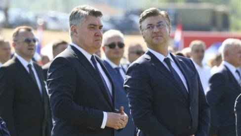 PRŠTI NA RELACIJI PLENKOVIĆ-MILANOVIĆ: Napeta situacija između hrvatskog predsednika i premijera