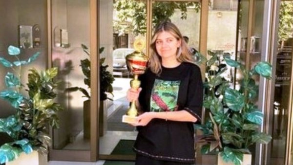 АНАСТАСИА НАЈБОЉА МЛАДА ШАХИСТКИЊА: Победила на омладинском првенству Србије у Новом Саду