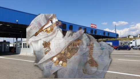 СКРИВЕНО У ПЕЛЕНАМА: Цариници затечени - заплена тешка 2,2 милиона динара (ФОТО)
