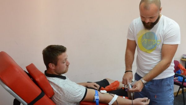 ДОБАР ОДЗИВ Акција добровољног давалаштва крви у Краљеву