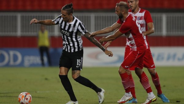 PARTIZAN SLAVIO: After a lot of problems, black and white broke the incredible fast