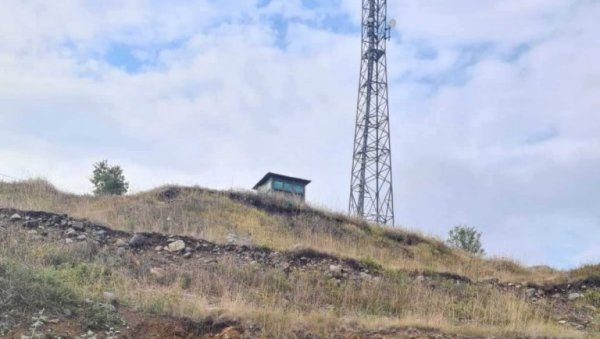 KURTI EQUIPMENT OF THE OBSERVATION BUILDING ABOVE JARINJA: The Pristina authorities are preparing for the violent implementation of measures