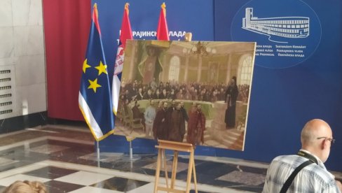 VULIN PREDAO SLIKU MIROVIĆU: Blagoveštenski sabor 1861. godine Vlaha Bukovca 29 godina nakon krađe u Muzeju Vojvodine (FOTO/VIDEO)
