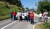 STOPIRAĆE I DOVOZ UGLJA: Blokada magistralnog puta Pljevlja - Đurđevića Tara u nedelju