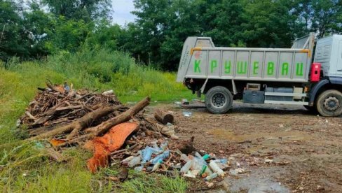 REKE SE POVUKLE, OSTALO - SMEĆE: Posledice bujičnih poplava u Kruševcu