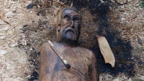 BELI NA BELOM POVLENU: Valjevske planine krasiće skulptura jednog od najvećih srpskih književnika