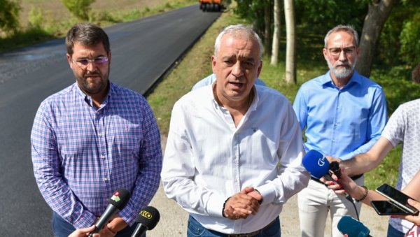 Градоначелник Бакић обишао завршне радове на рехабилитацији обилазнице око Палићког језера