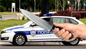 NOŽEM ISKASAPIO POLICIJACA NA PANČEVCU: Interventna uhapsila oba napadača i pronašla jednu stvar