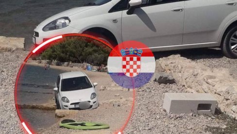ТО ЈЕ АУТО, НИЈЕ ПОДМОРНИЦА Слика са хрватског приморја разљутила јавност, а поједине и насмејала (ФОТО)