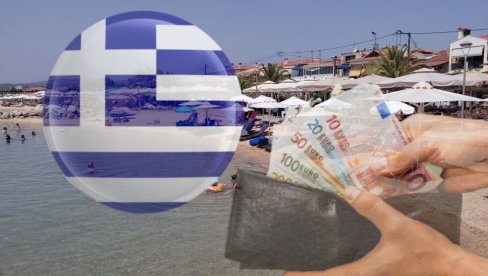 KAKVE SU CENE PO KAFIĆIMA U GRČKOJ: Za ležaljku i suncobran na Peloponezu 6 evra, a za piće do 2 do 10 evra