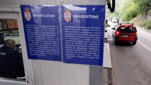 PRIŠTINA NE RADI ONAKO KAKO SMO SE DOGOVORILI EU: Odluka kosovske vlade o tablicima nije u okvirima dogovorenog u dijalogu