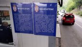SRBI NE PRISTAJU NA KURTIJEVE ZAHTEVE: U Severnoj Mitrovici prelepljene RKS registarske tablice (FOTO)