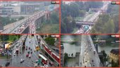 VELIKE GUŽVE NA BEOGRADSKIM ULICAMA: Kiša doprinela kolapsu - izbegavajte ove delove grada (FOTO)