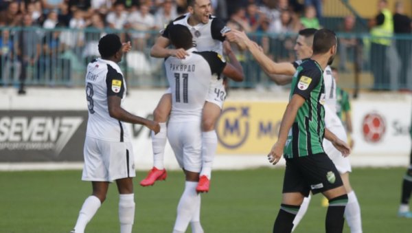 КАКАВ ДУЕЛ У ЛАЗАРЕВЦУ: Партизан повео, а онда је уследио налет домаћина (ВИДЕО)