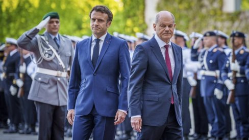 MAKRON OTKRIO ŠOLCU VELIKI PROBLEM: Francuski predsednik skrenuo pažnju Nemcima na goruću stvar
