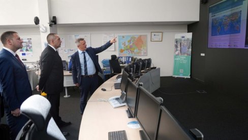 ВУЛИН ДАНАС У БРИСЕЛУ: Министар посетио Координациони центар за реаговање у ванредним ситуацијама