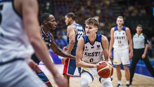 ВЕЛИКА БРИТАНИЈА ЗАЛУТАЛА НА ЕУРОБАСКЕТ: Естонци сањају другу фазу Европског првенства