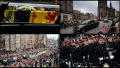 ПОСЛЕДЊЕ ПУТОВАЊЕ ЕЛИЗАБЕТЕ: Ковчег са телом краљице стигао у Единбург (ФОТО/ВИДЕО)