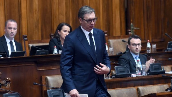 NACHRICHTEN ERFAHREN: Die Sitzung der Vollversammlung, an der Vučić teilnimmt, beginnt am 2. Februar