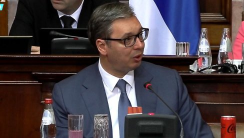 SKUPŠTINA USVOJILA IZVEŠTAJ O KiM:  Vučić - Borba do konačne pobede, nema priznanja tzv. Kosova i prijema u UN (VIDEO)
