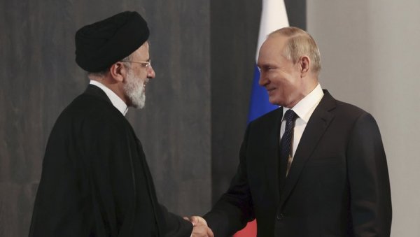 ХИТНА БИЛАТЕРАЛНА ПИТАЊА: Путин и Раиси разговарали о интезивирању сарадње