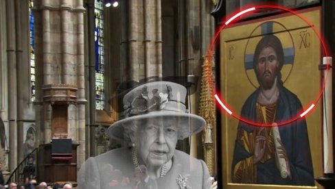 РУСКИ ПЕЧАТ: Откуд православне иконе у Вестминстерској опатији на сахрани краљице? (ФОТО)