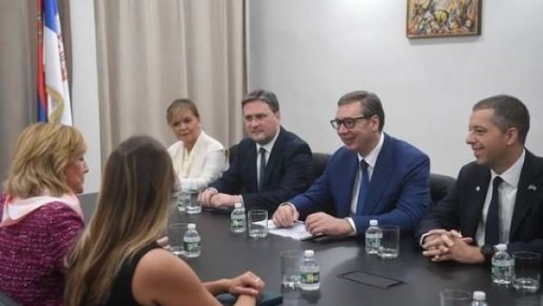HEARTFUL AND OPEN CONVERSATION WITH A CONGRESSMAN: Vučić met with Claudia Teni in New York (PHOTO)
