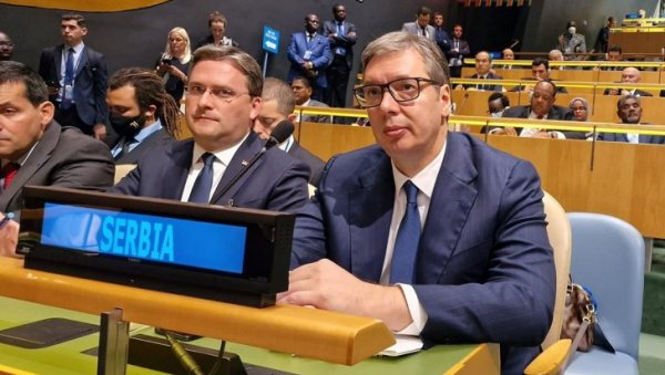 VUCIĆ AT THE BEGINNING OF THE DEBATE IN THE UNITED NATIONS: It is very important for us to attend the session of the UN General Assembly in New York (PHOTO)