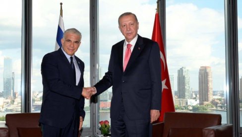 RAZMENILI OBAVEŠTAJNE PODATKE: Prvi susret uživo lidera Turske i Izraela od 2008. godine