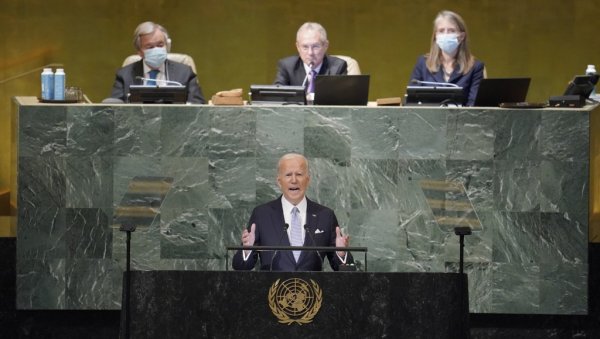 БАЈДЕН У УН: Једино је Русија желела рат