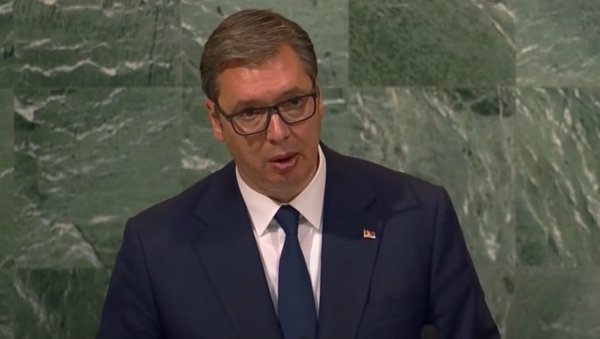 (LIVE) VUCIC SPEAKS AT THE UNITED NATIONS: The President of Serbia addresses the debate of world leaders in New York (VIDEO)