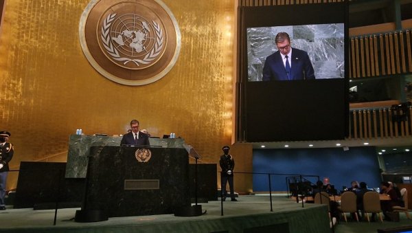 STEFANOVIĆ: President Vučić worthily defended the interests of Serbia and the principles of international law at the UN