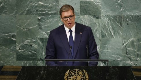 ISTORIJSKI GOVOR PREDSEDNIKA: Vučić se danas u 17 sati obraća na Generalnoj skupštini UN