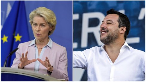 ЗАГРЛИО РУСКОГ АМБАСАДОРА И ПОСТАО – СЛУЧАЈ: Матео Салвини наставља да гаји добре  односе са Руском федерацијом