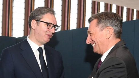 NA MARGINAMA POSLEDNJEG DANA GENERALNE SKUPŠTINE UN: Kratak susret Vučića sa Pahorom i Tanjom Fajon