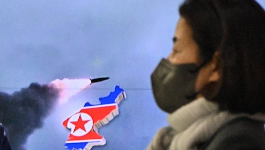 Slika broj 1368492. SEVERNA KOREJA ISPALILA NOVU RAKETU: Potpredsednica SAD Kamila Haris osudila lansiranje