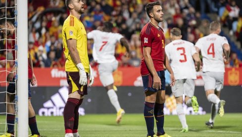 LIGA NACIJA: Šok u Španiji, Švajcarci pregazili crvenu furiju, Portugal održao čas fudbala u Češkoj