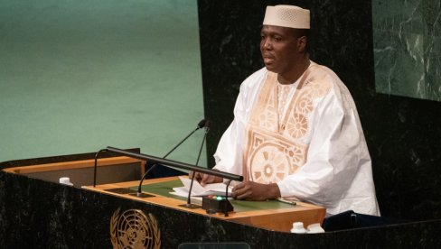 PODRŽAVAJU I NAORUŽAVAJU TERORISTE: Premijer Malija kritikovao vlasti Francuske na zasedanju UN