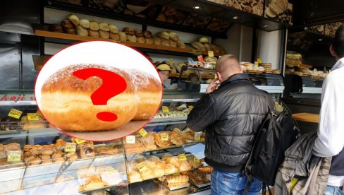 МОЖЕ СТОМАК ДА ЗАБОЛИ Србин купио крофну са кремом - остао у шоку кад ју је пресекао и видео шта има у њој (ФОТО)