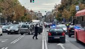 KARAMBOL U CENTRU BEOGRADA: Sudar dva automobila u Ulici kneza Miloša izazvao haos - formirale se ogromne kolone (FOTO)