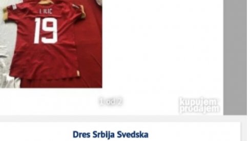 BRUKA I SRAMOTA RODITELJA: Dresovi srpskih reprezentativaca poklonjeni deci završili u oglasima (FOTO)